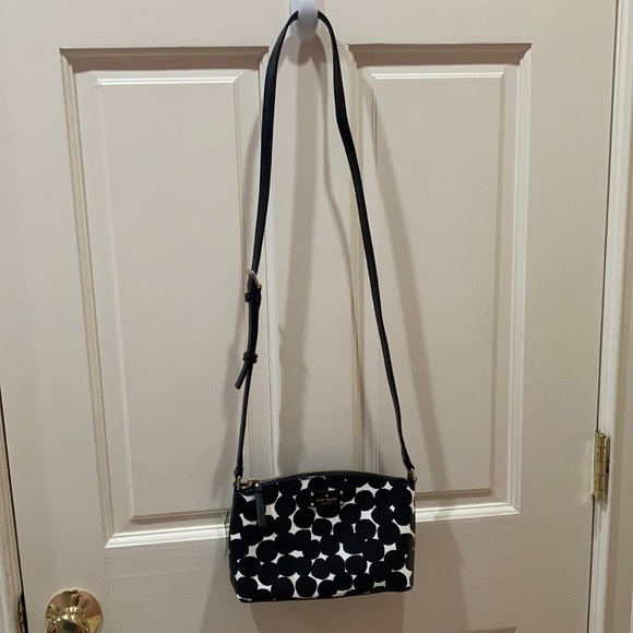 NWT Kate Spade Black White Millie Crossbody Purse - Picture 11 of 12